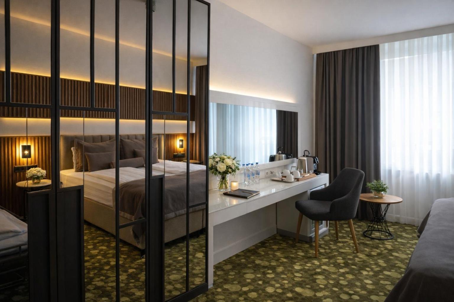 Deluxe Zimmer (2 Erwachsene & 1 Kind)